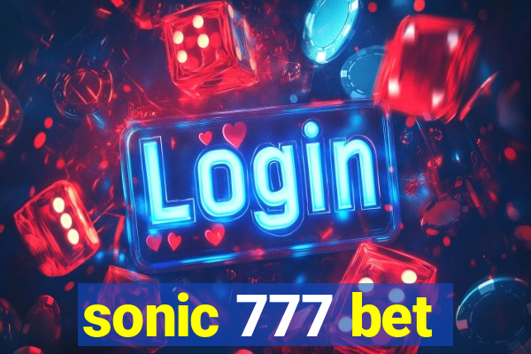 sonic 777 bet